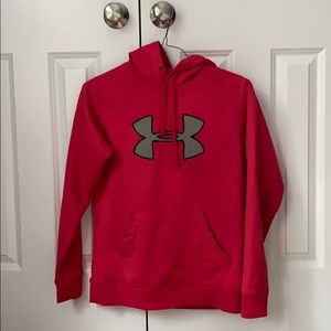 Under Armour Women’s Pink Hooded Sweatshirt